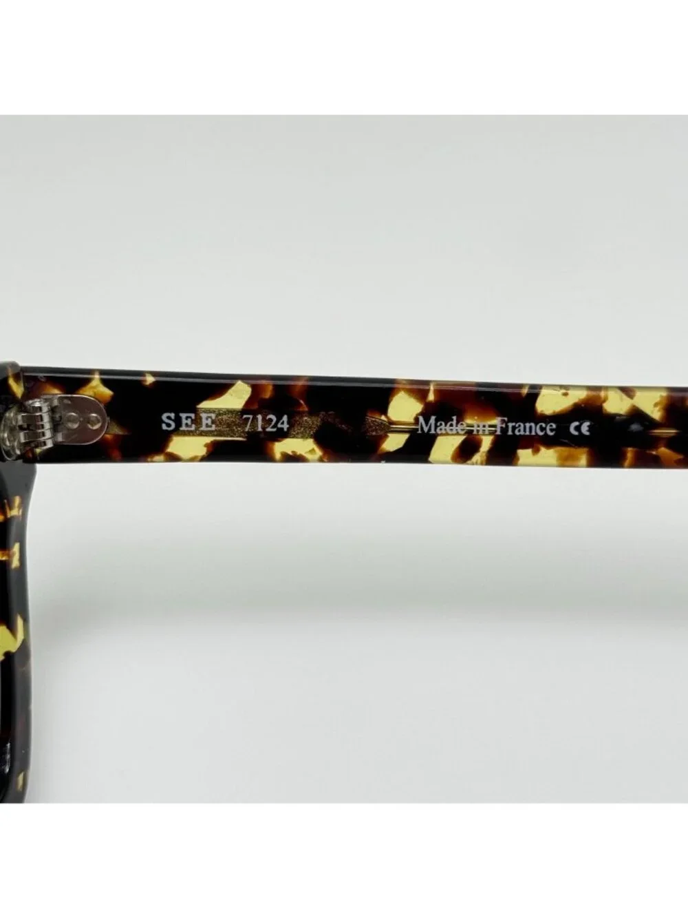 See 7124 692 Tortoise Eyeglasses Eye Glasses Frames France 50-25-145